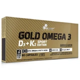 Gold Omega 3 D3 + K2 Sport Edition, 60 капсул
