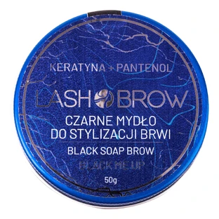 Lash Brow, чорне мило для укладання брів, кератин + пантенол, 50 г