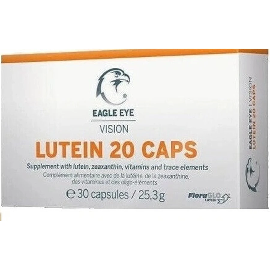 EAGLE EYE LUTEIN 20 VISION 1×30 cps, пищевая добавка: цены и характеристики