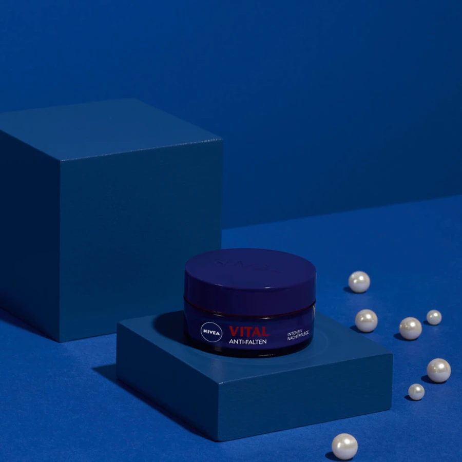 Нічний зміцнюючий крем проти зморшок Nivea Vital, 50 мл: ціни та характеристики