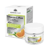 Зміцнюючий крем проти зморшок 40+ з вітаміном С плюс, Cosmetic Plant