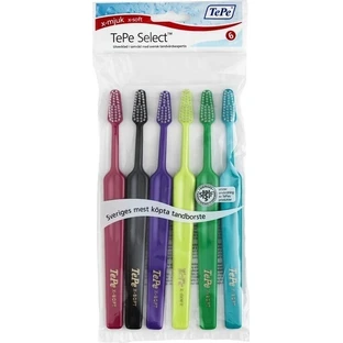 TePe Select X-soft зубна щітка 1×6 шт, 4+2 безкоштовно