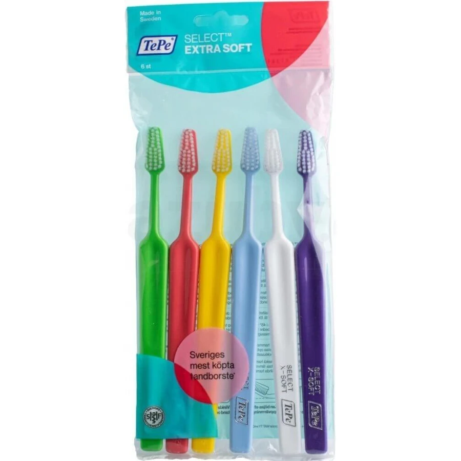 TePe Select X-soft зубна щітка 1×6 шт, 4+2 безкоштовно: ціни та характеристики