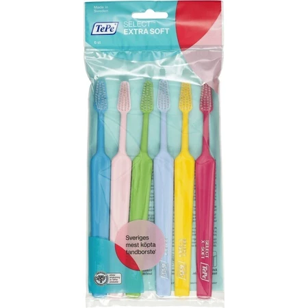 TePe Select X-soft зубна щітка 1×6 шт, 4+2 безкоштовно: ціни та характеристики
