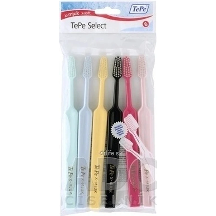 TePe Select X-soft зубна щітка 1×6 шт, 4+2 безкоштовно: ціни та характеристики