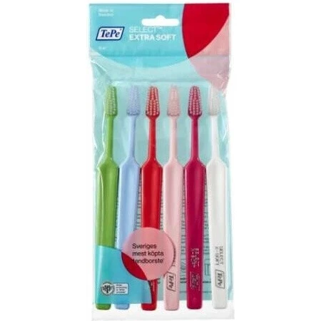 TePe Select X-soft зубна щітка 1×6 шт, 4+2 безкоштовно: ціни та характеристики