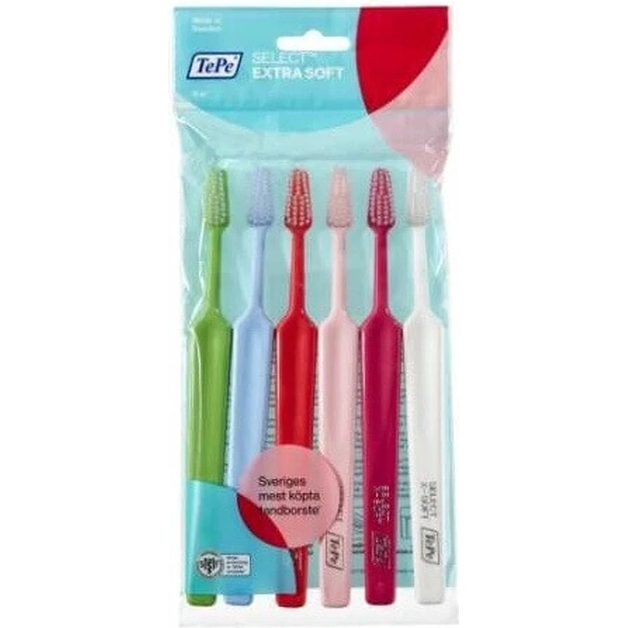 TePe Select X-soft зубна щітка 1×6 шт, 4+2 безкоштовно: ціни та характеристики