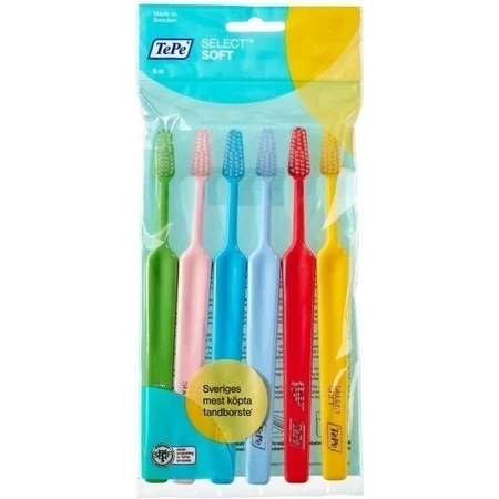 TePe Select X-soft зубна щітка 1×6 шт, 4+2 безкоштовно: ціни та характеристики