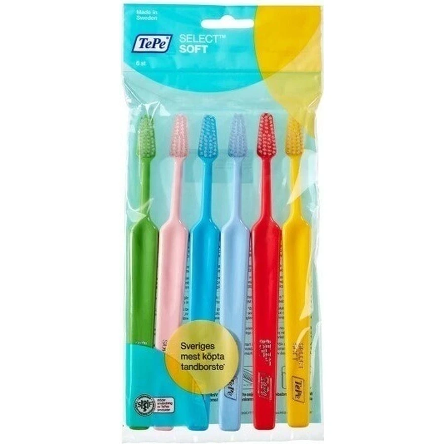 TePe Select X-soft зубна щітка 1×6 шт, 4+2 безкоштовно: ціни та характеристики