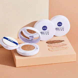 Nivea, Гіалуроновий клітинний філлер, Тональний крем для жінок, 01 Light, 15 мл
