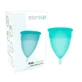 Менструальная чашка размера L Stercup, бирюзовая, 1 штука, Stercup