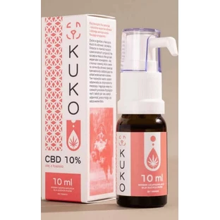 CBD масло 10% для крупных собак - 10 мл KUKO масло расторопши от Yango