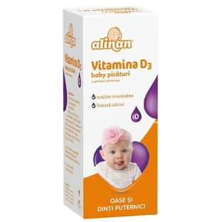 Вітамін D3 Alinan Vitamina D3, краплі, 10 мл