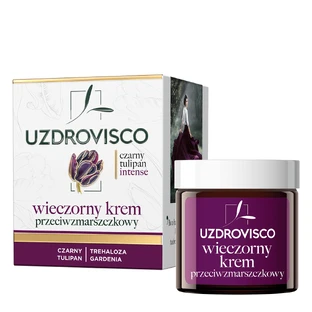 Uzdrovisco Black Tulip Intense, вечерний крем против морщин, 50 мл
