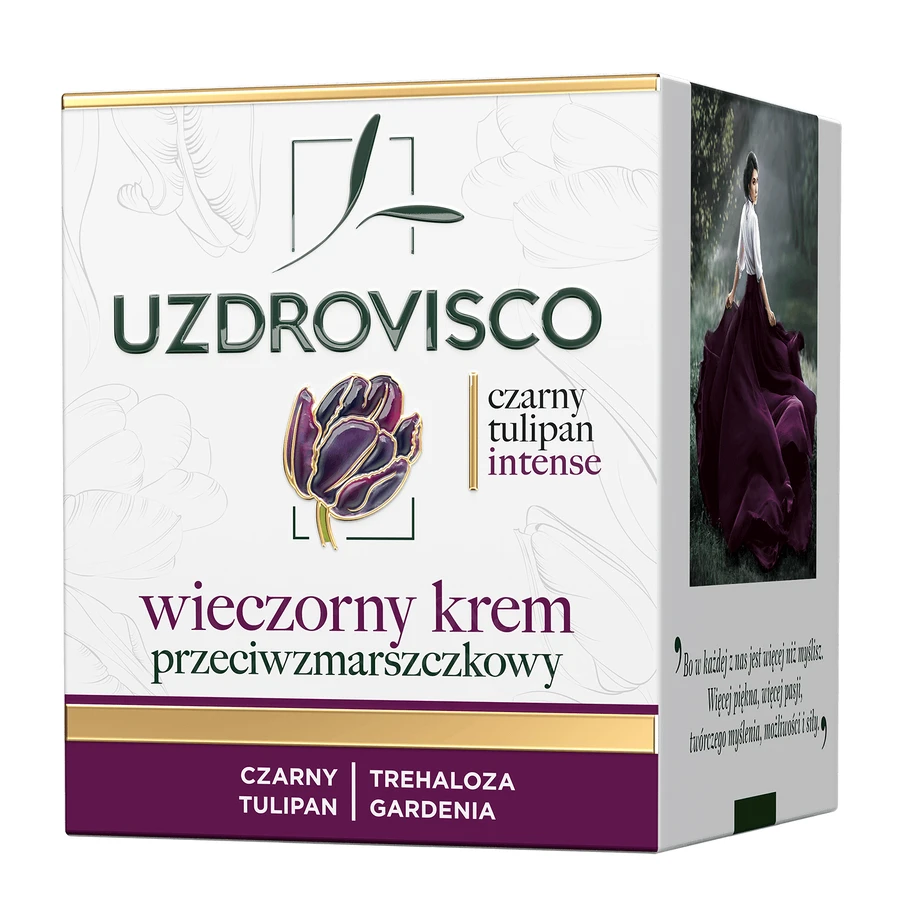 Uzdrovisco Black Tulip Intense, вечерний крем против морщин, 50 мл: цены и характеристики