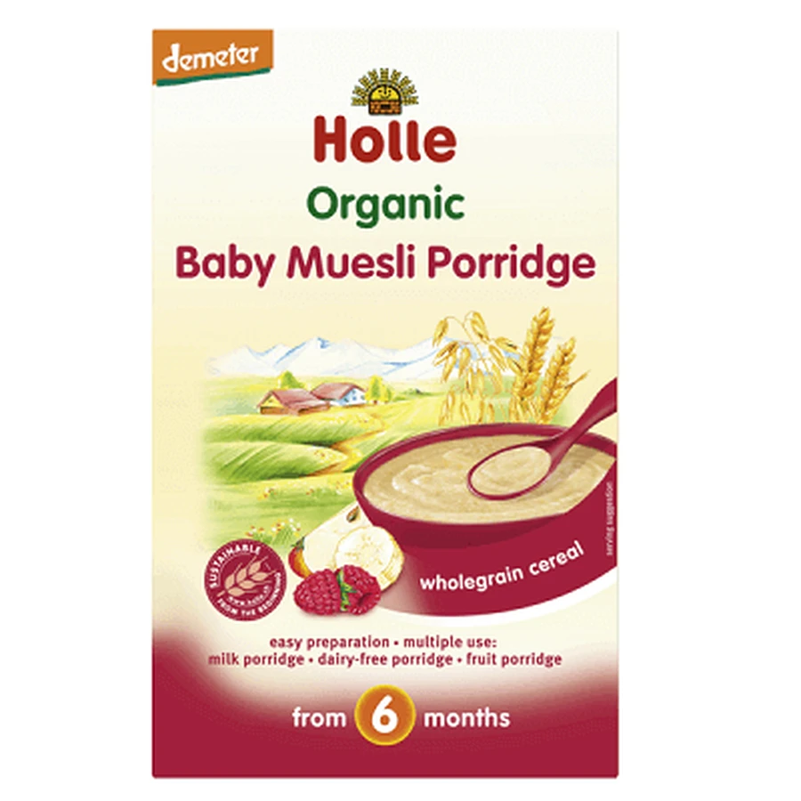 Муслі Органік, +6 місяців, 250 г, Holle Baby Food: ціни та характеристики