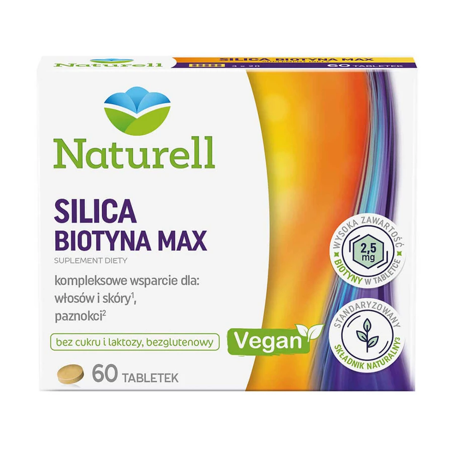 Naturell Silica Biotin Max, 60 таблеток: ціни та характеристики