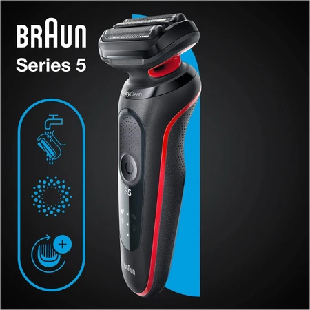 Braun Series 5 51-R1000s Red: цены и характеристики