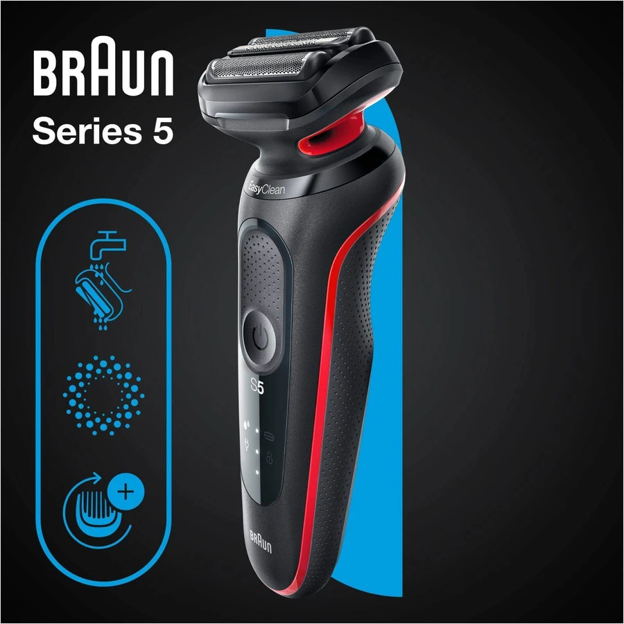 Braun Series 5 51-R1000s Red: цены и характеристики