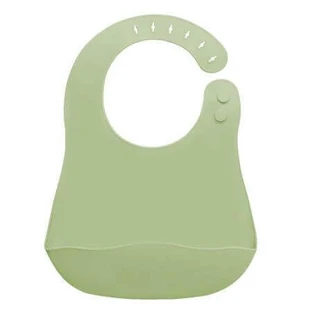 Силиконовый нагрудник, 6 месяцев+, зеленый, Appekids, Appekids