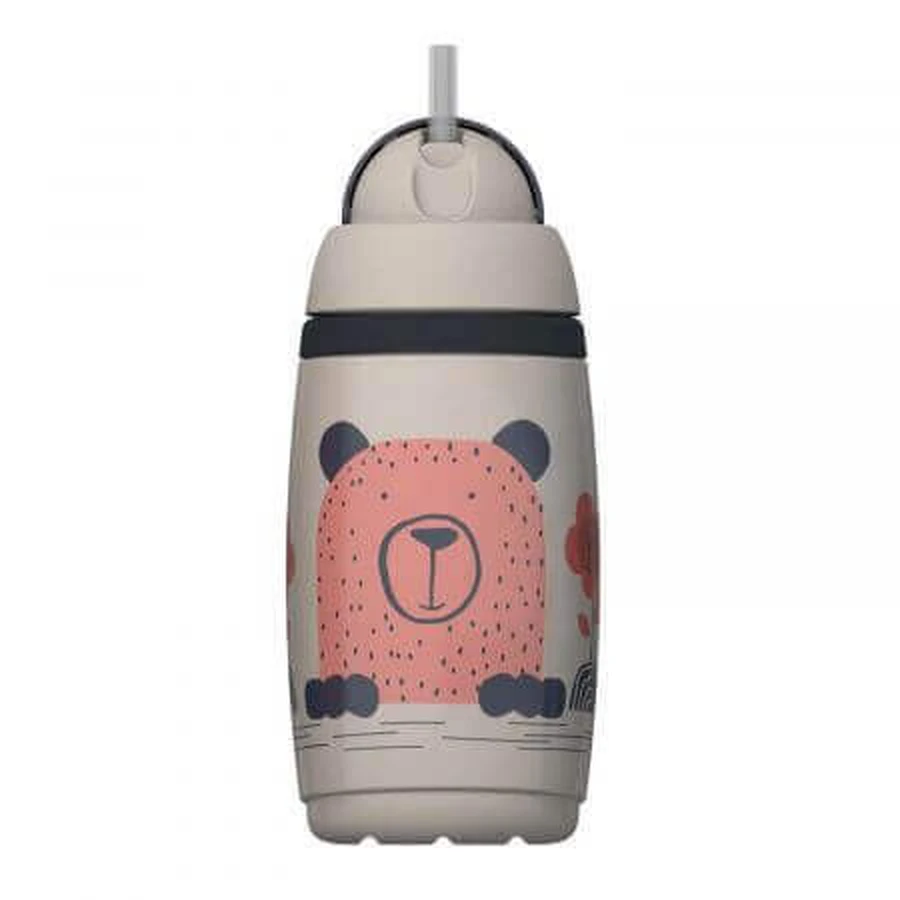 Ізотермічна тростина з соломинкою, + 12 місяців, бежевий/рожевий, Tommee Tippee: ціни та характеристики