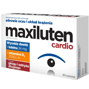Maxiluten Cardio, 30 таблеток - Довгостроковий ефект!