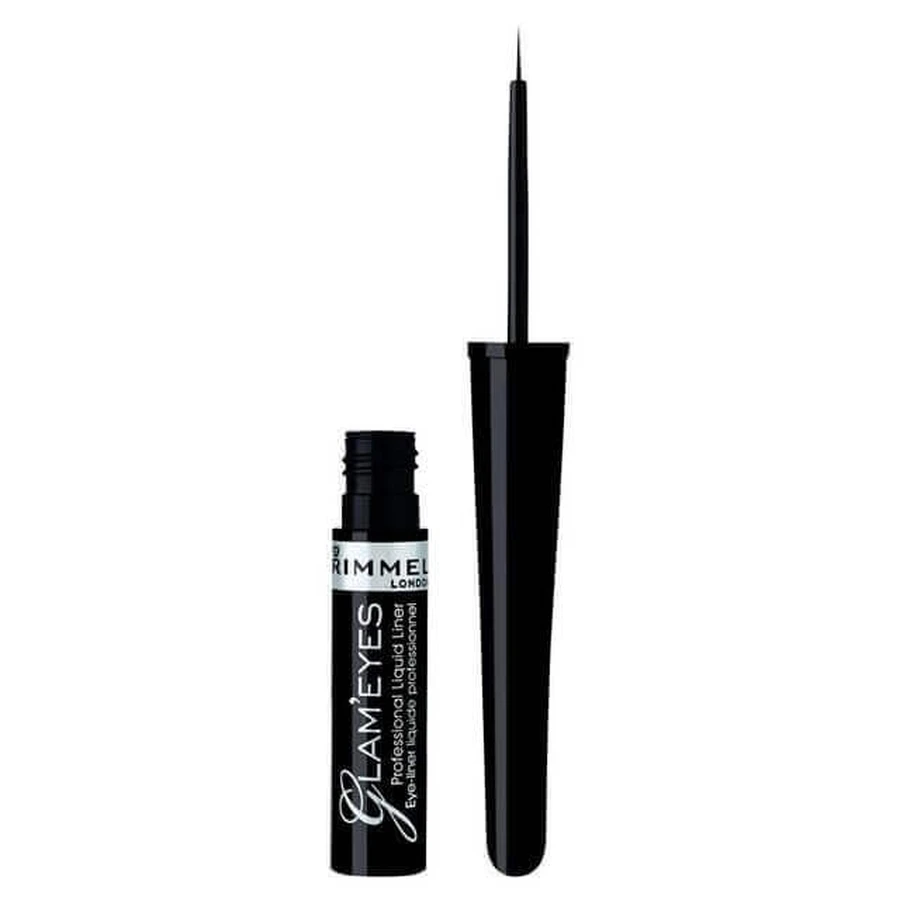 Тіні для повік Glam'Eyes Glam'Eyes 01 Black Glamour, 3,5 мл, Rimmel London: ціни та характеристики