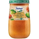 Sunar Organic Vegetable, макарони з цільнозернової пшениці, оливкова олія 190 г 1×190 г, закваска