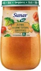 Sunar Organic Овощные, цельнозерновые макароны, оливковое масло 190 г 1×190 г, стартер