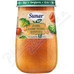 Sunar Organic Vegetable, макарони з цільнозернової пшениці, оливкова олія 190 г 1×190 г, закваска: ціни та характеристики