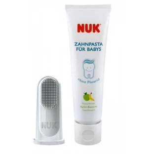 Nuk Set Дитяча зубна паста + зубний наперсток 40 мл