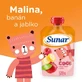 Sunar Cool фруктовые капсулы малина, банан, яблоко 12м+ 120 г