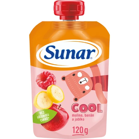 Sunar Cool фруктовые капсулы малина, банан, яблоко 12м+ 120 г: цены и характеристики