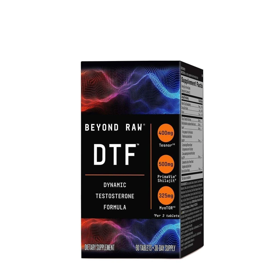 Beyond Raw Dtf Dynamic Testosterone Formula, формула тестостерона с шиладжитом, 90 тб, Gnc: цены и характеристики