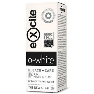 Дієтичний естетичний відбілюючий крем для інтимних зон Excite O-white відбілюючий + догляд 50 мл