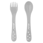 AKUKU, Набор детских принадлежностей, в чехле, серый, A0073, от 9 месяцев, 1 штука: цены и характеристики
