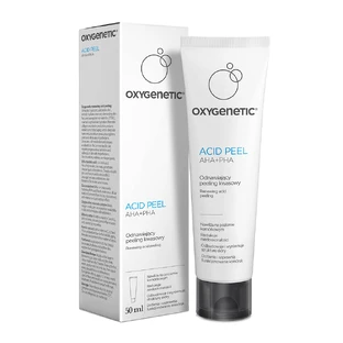 Oxygenetic Acid Peel AHA+PHA, обновляющий кислотный пилинг, 50 мл КОНТАМИНИРОВАННАЯ УПАКОВКА