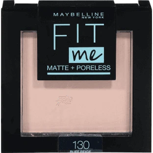 Maybelline New York Fit Me Matte+ Poreless Poreless compact 130 Buff Beige, 9 г