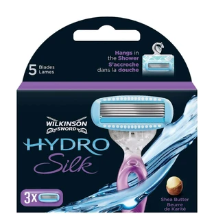 Wilkinson Sword Hydro Silk, змінні леза для жіночої бритви, 3 штуки