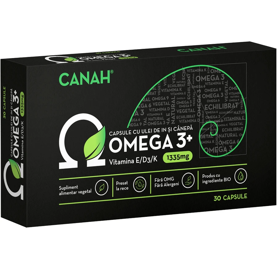 Омега 3+, 30 капсул, Canah: цены и характеристики