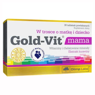 Olimp Gold-Vit Mama, 30 таблеток, вкритих плівковою оболонкою ЗАБРУДНЕНА УПАКОВКА
