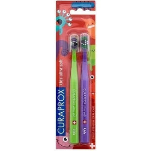 CURAPROX CS KIDs, DUO Toothbrush edition 1×2 шт, зубная щетка для детей