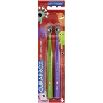 CURAPROX CS KIDs, DUO Toothbrush edition 1×2 шт, зубная щетка для детей: цены и характеристики