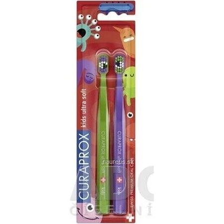 CURAPROX CS KIDs, DUO Toothbrush edition 1×2 шт, зубная щетка для детей: цены и характеристики