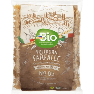 DmBio Farfalle цельнозерновая Farfalle ECO, 500 г