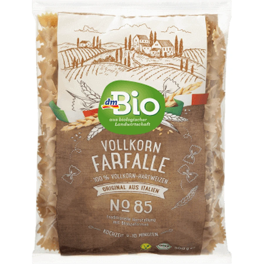 DmBio Farfalle цельнозерновая Farfalle ECO, 500 г: цены и характеристики