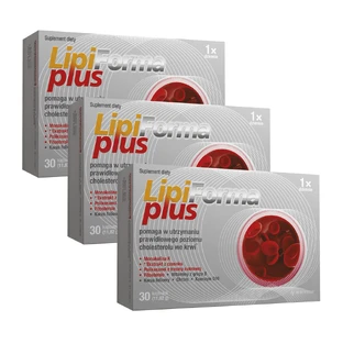 ЛіпіФорма Плюс Aurovitas LipiForma Plus, 3 упаковки по 30 капсул