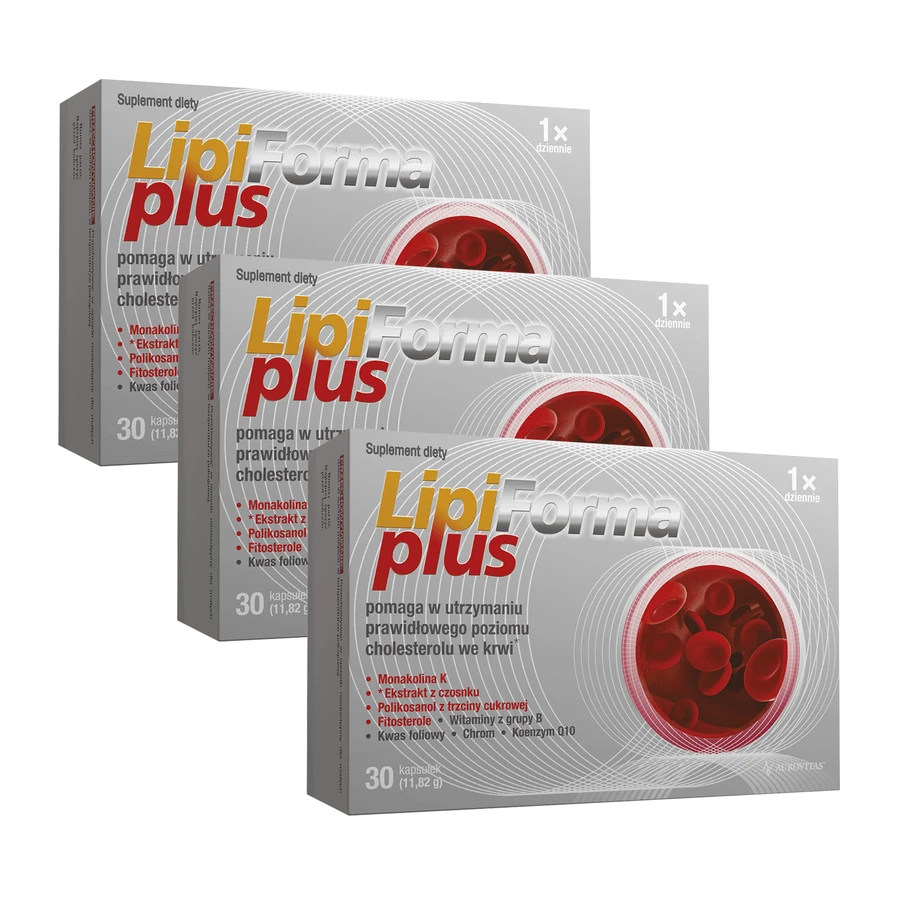ЛипиФорма Плюс Aurovitas LipiForma Plus, 3 упаковки по 30 капсул: цены и характеристики