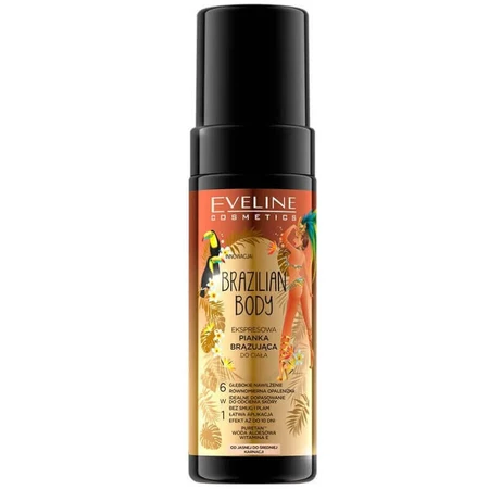 Eveline Cosmetics Brazilian Body, Експрес-мус для грудей, 150 мл: ціни та характеристики