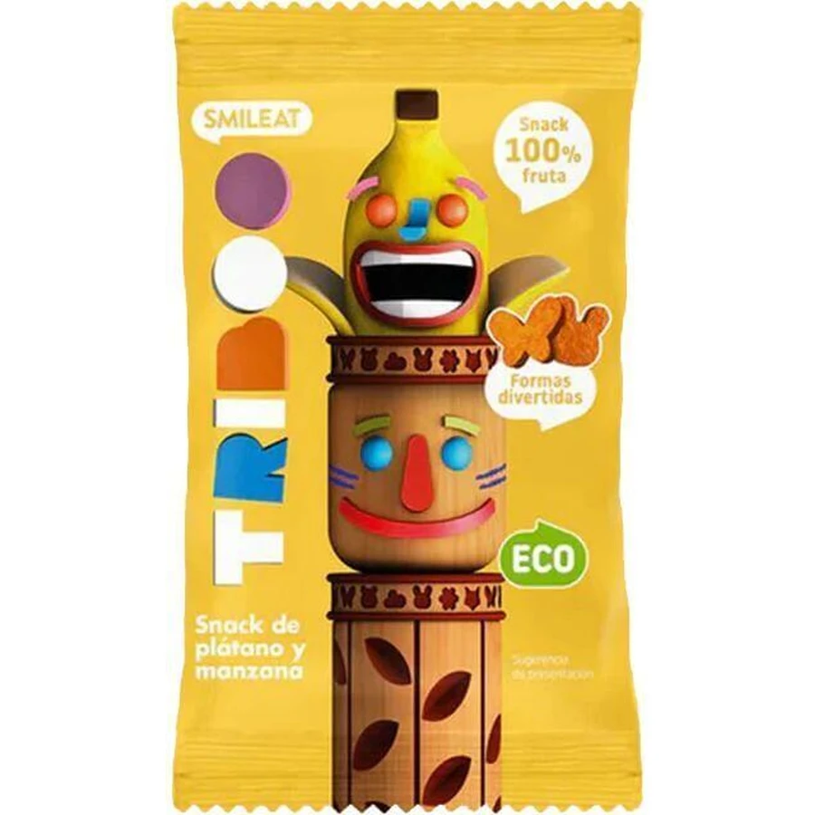 Smileat BIO 100% фруктовые мягкие конфеты яблоко и банан 25 г: цены и характеристики